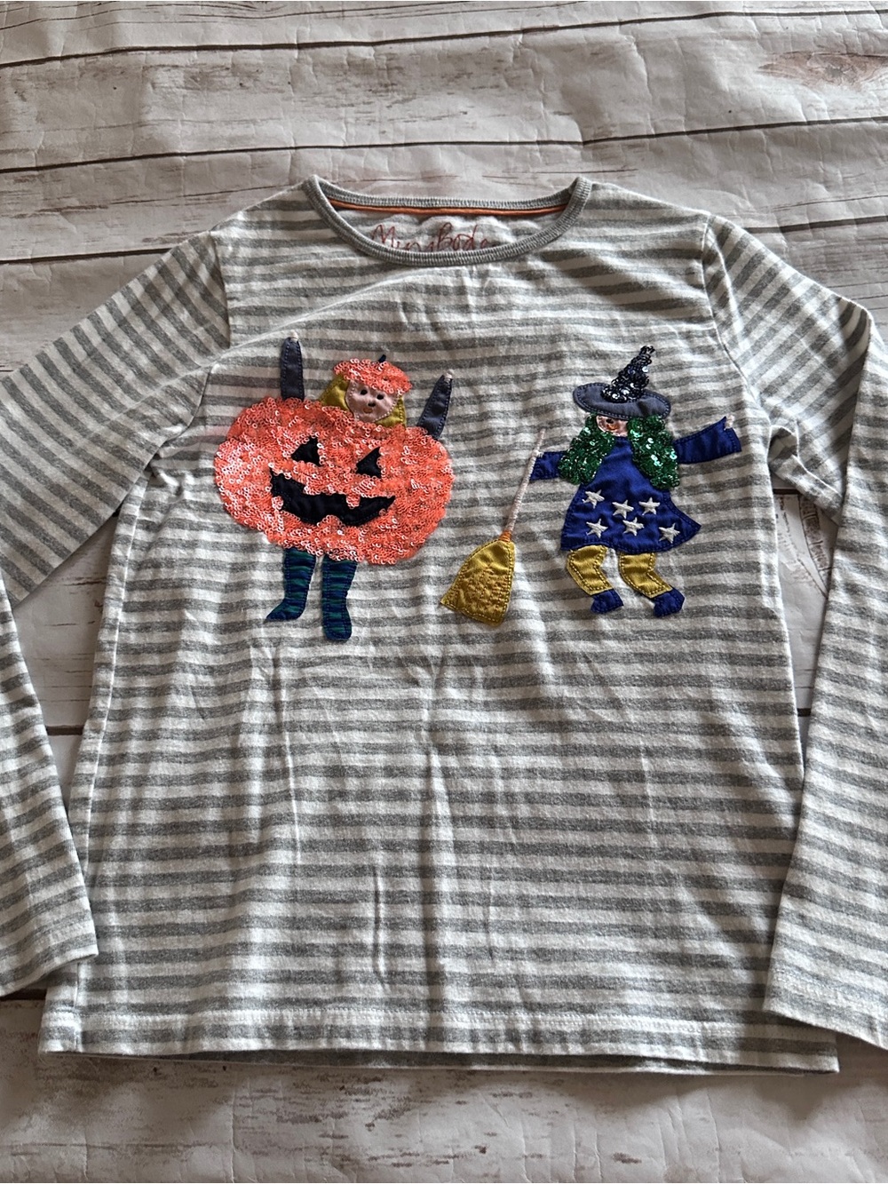 Mini Boden Halloween shirt